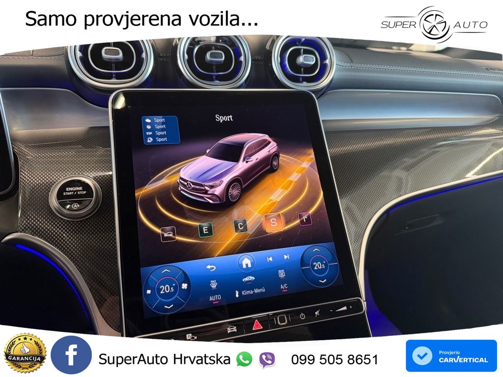 Mercedes GLC 220d (197 KS) 4MATIC 9G-TRONIC AMG LED+GR SJED+ACC