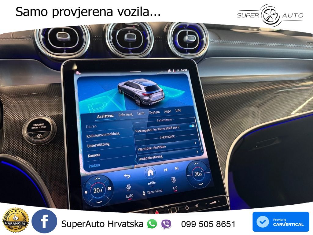 Mercedes GLC 220d (197 KS) 4MATIC 9G-TRONIC AMG LED+GR SJED+ACC