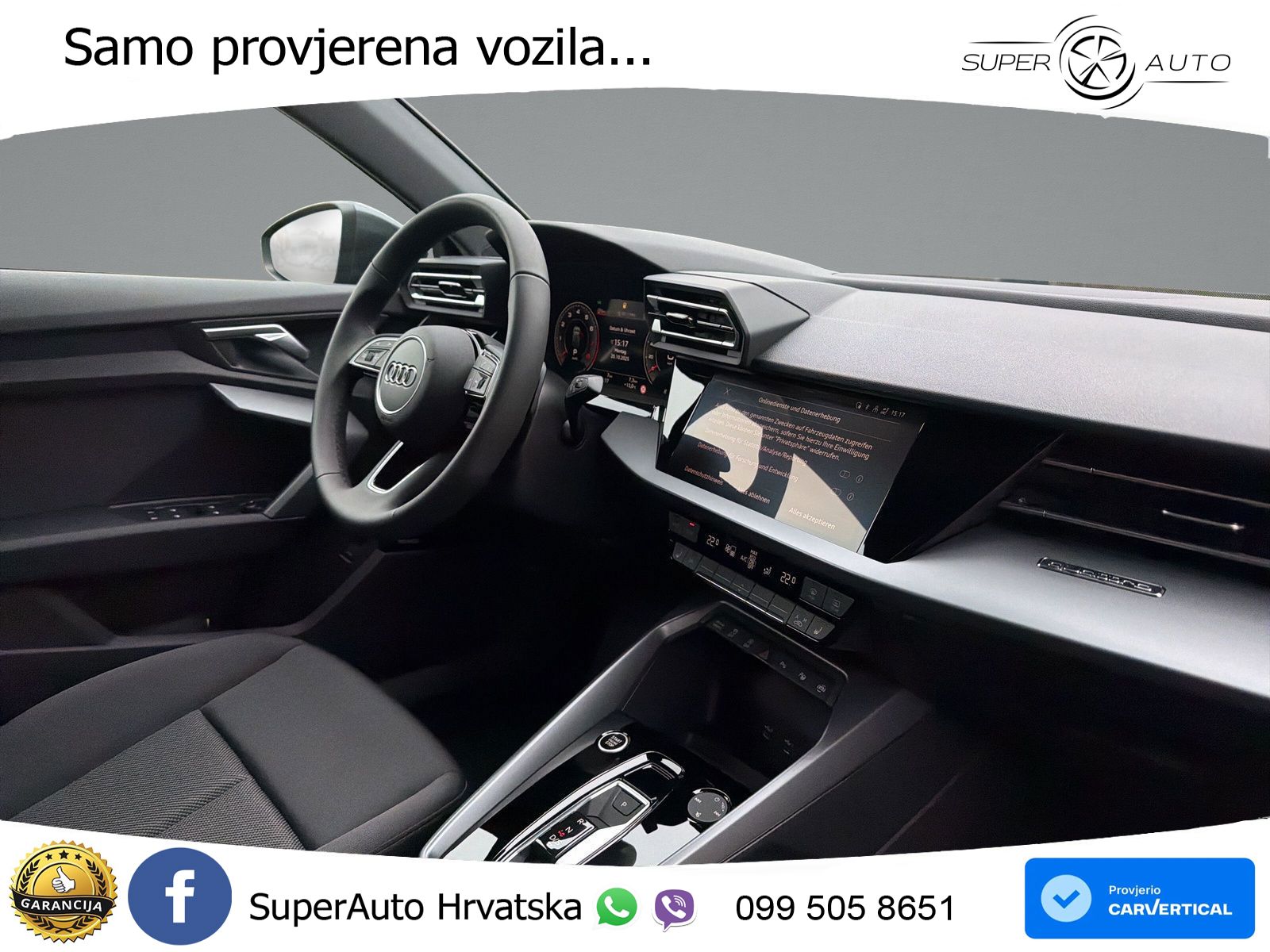 Audi A3 Sportback 40 TFSI (204 KS) quattro S tronic S line