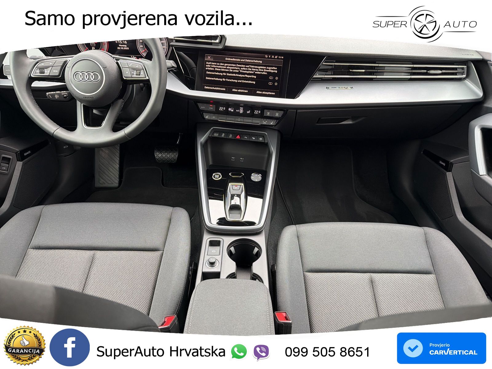 Audi A3 Sportback 40 TFSI (204 KS) quattro S tronic S line