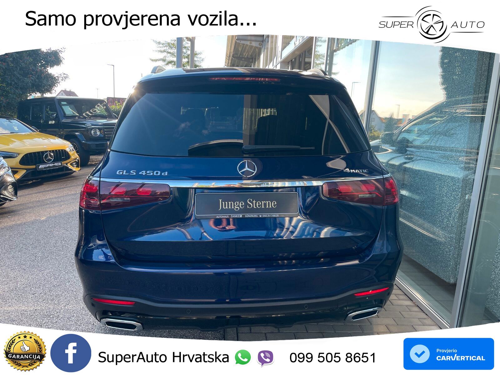 Mercedes-Benz GLS GLS 450d EQ Boost 4MATIC 9G-TRONIC AMG ACC+HEAD+4xGR SJED+360+PANO
