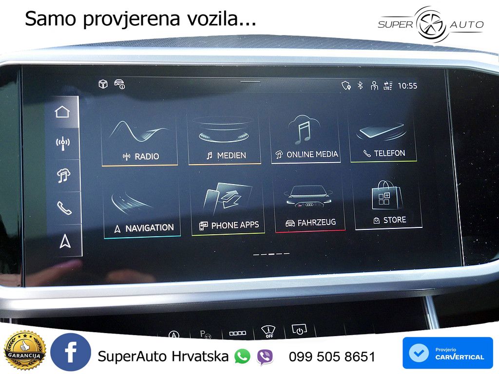 Audi RS6 Avant 4.0 TFSI V8 (600 KS) quattro Tiptronic MATRIX+GR SJED+KAM