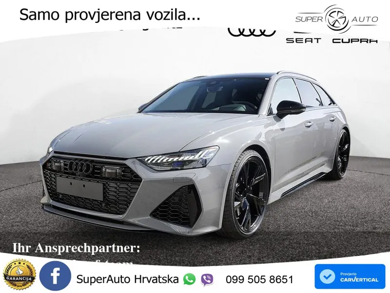 Audi RS6 Avant 4.0 TFSI V8 (600 KS) quattro Tiptronic MATRIX+GR SJED+KAM