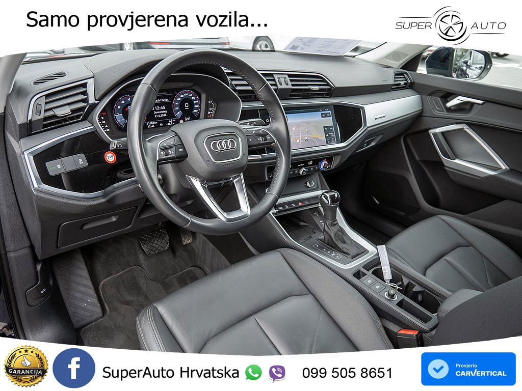 Audi Q3 II Sportback 45 TFSI (230 KS) quattro S tronic LED+GR SJED+ACC