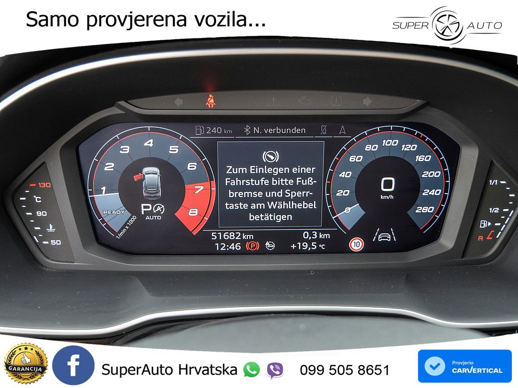Audi Q3 II Sportback 45 TFSI (230 KS) quattro S tronic LED+GR SJED+ACC