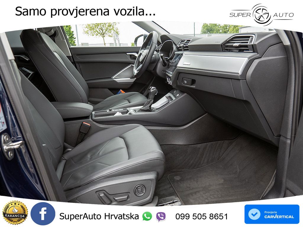 Audi Q3 II Sportback 45 TFSI (230 KS) quattro S tronic LED+GR SJED+ACC