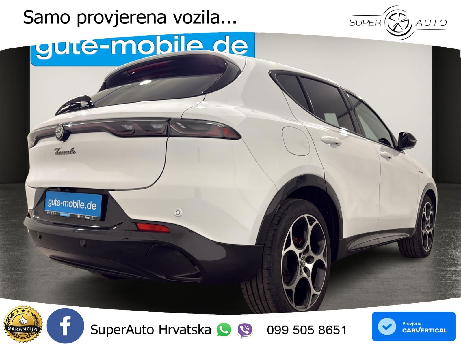 Alfa Romeo Tonale 1.5 VGT (160 KS) 48V-Hybrid TCT LED+GR SJED+ACC