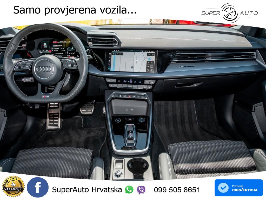 Audi A3 35 TFSI (150 KS) S tronic S line LED+GR SJED+ACC
