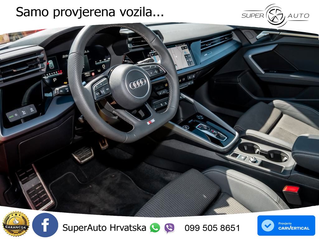 Audi A3 35 TFSI (150 KS) S tronic S line LED+GR SJED+ACC