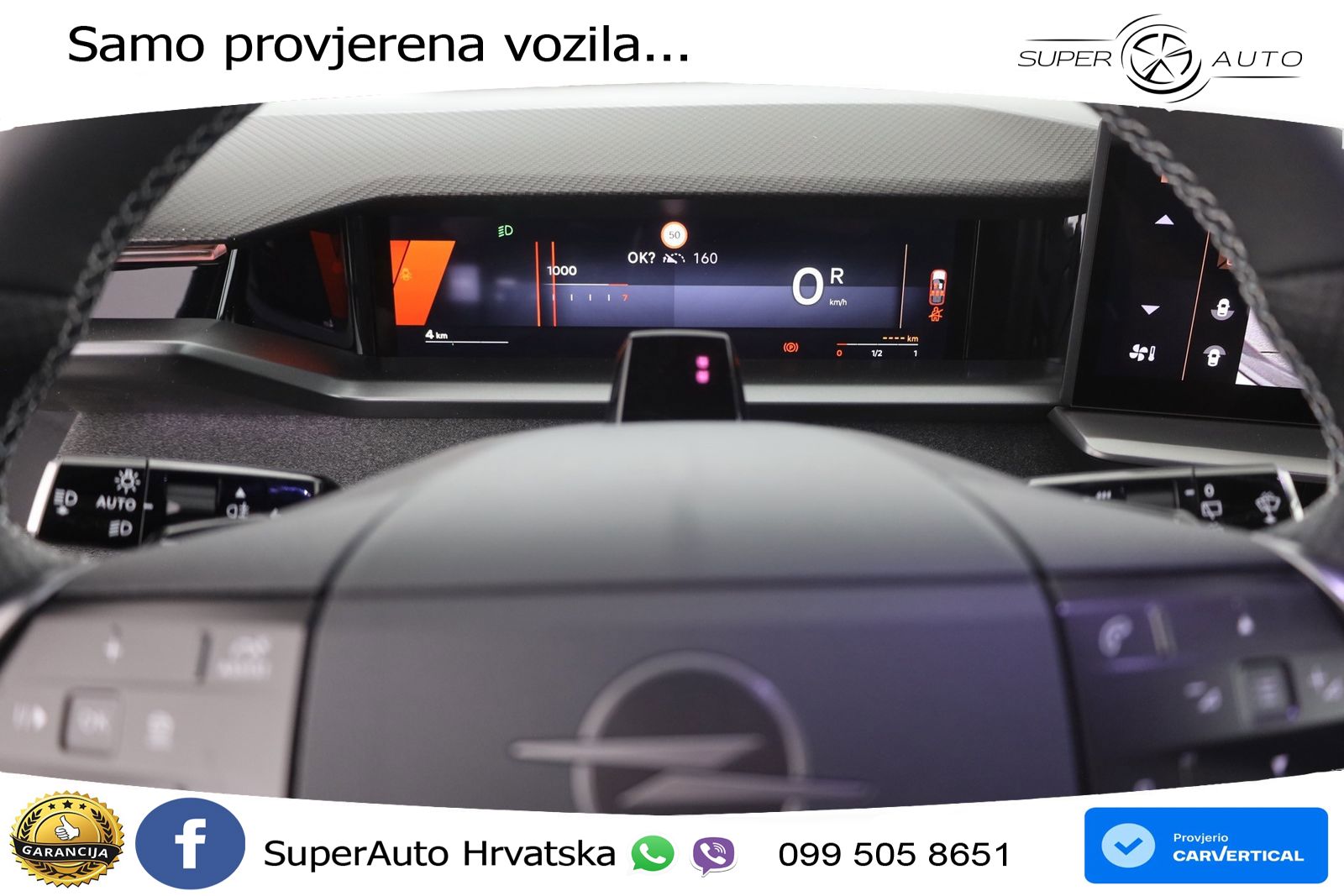 Opel Grandland 1.2 Turbo (145 KS) Hybrid eDCT Ultimate LED+GR SJED+ACC