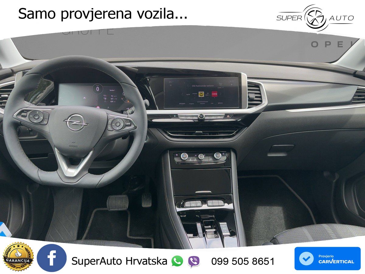 Opel Grandland 1.2i Turbo (130 KS) Automatic GS LED+GR SJED+ACC