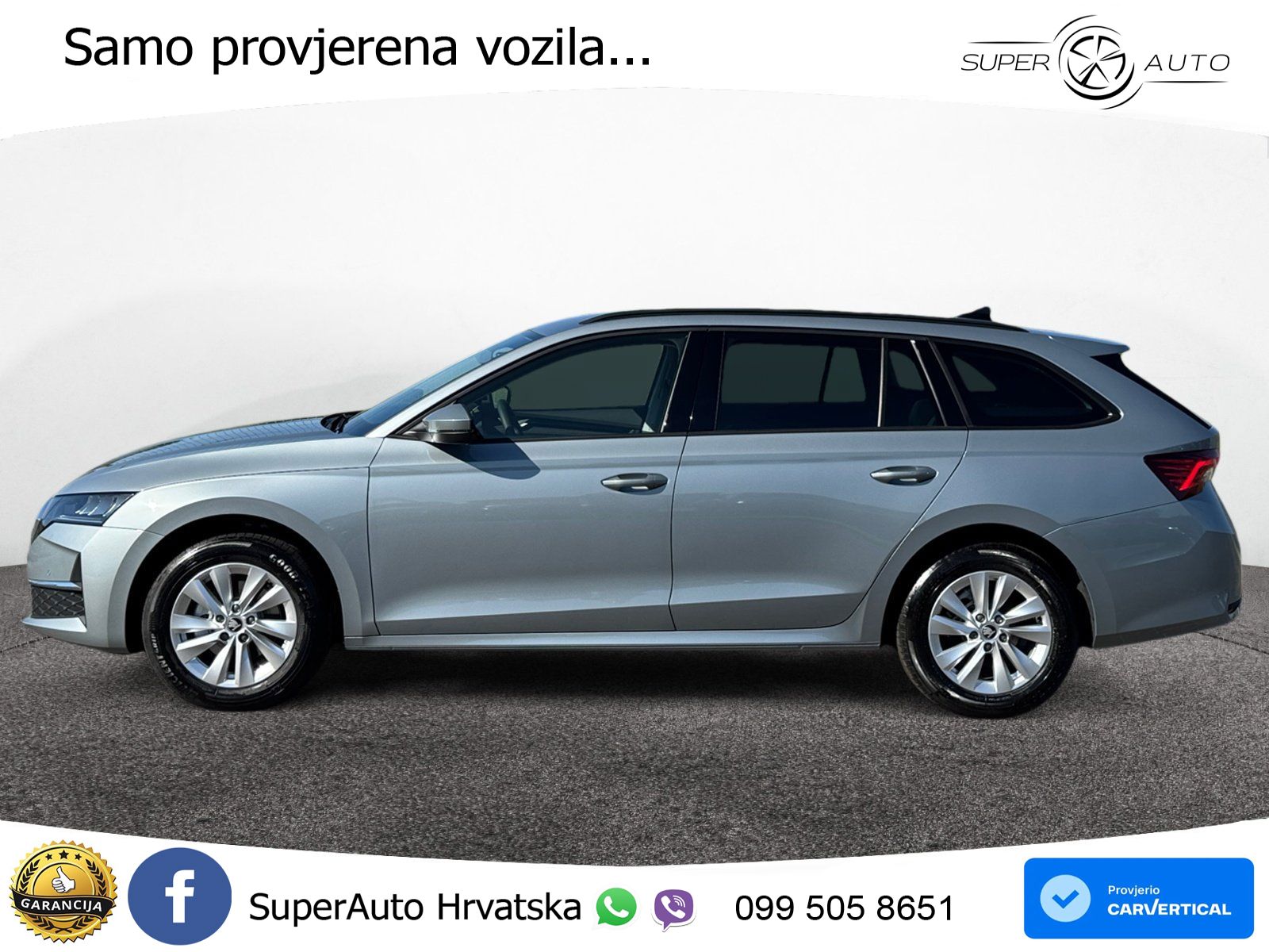 Škoda Octavia Combi 2.0 TDI (150 KS) DSG Selection LED+GR SJED+ACC