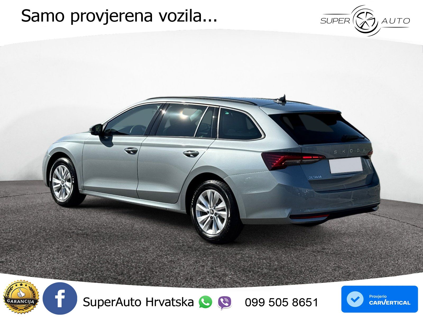 Škoda Octavia Combi 2.0 TDI (150 KS) DSG Selection LED+GR SJED+ACC