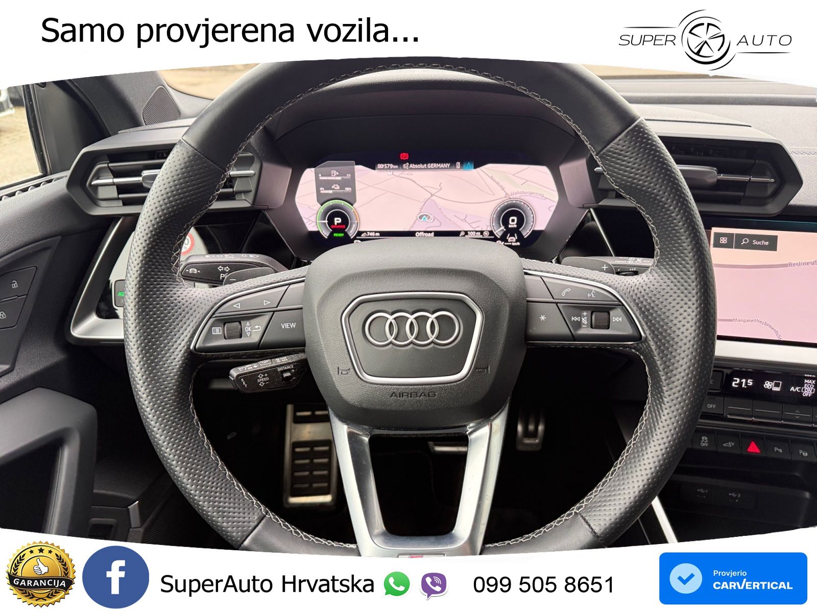 Audi A3 45 TFSIe (245 KS) S tronic S line MATRIX+GR SJED+KAM
