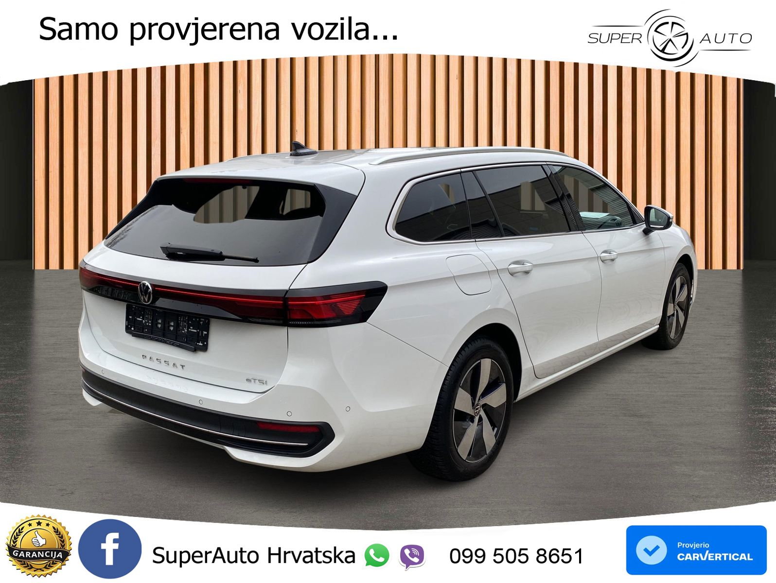 Volkswagen Passat Variant 1.5 eTSI (150 KS) DSG LED+GR SJED+ACC