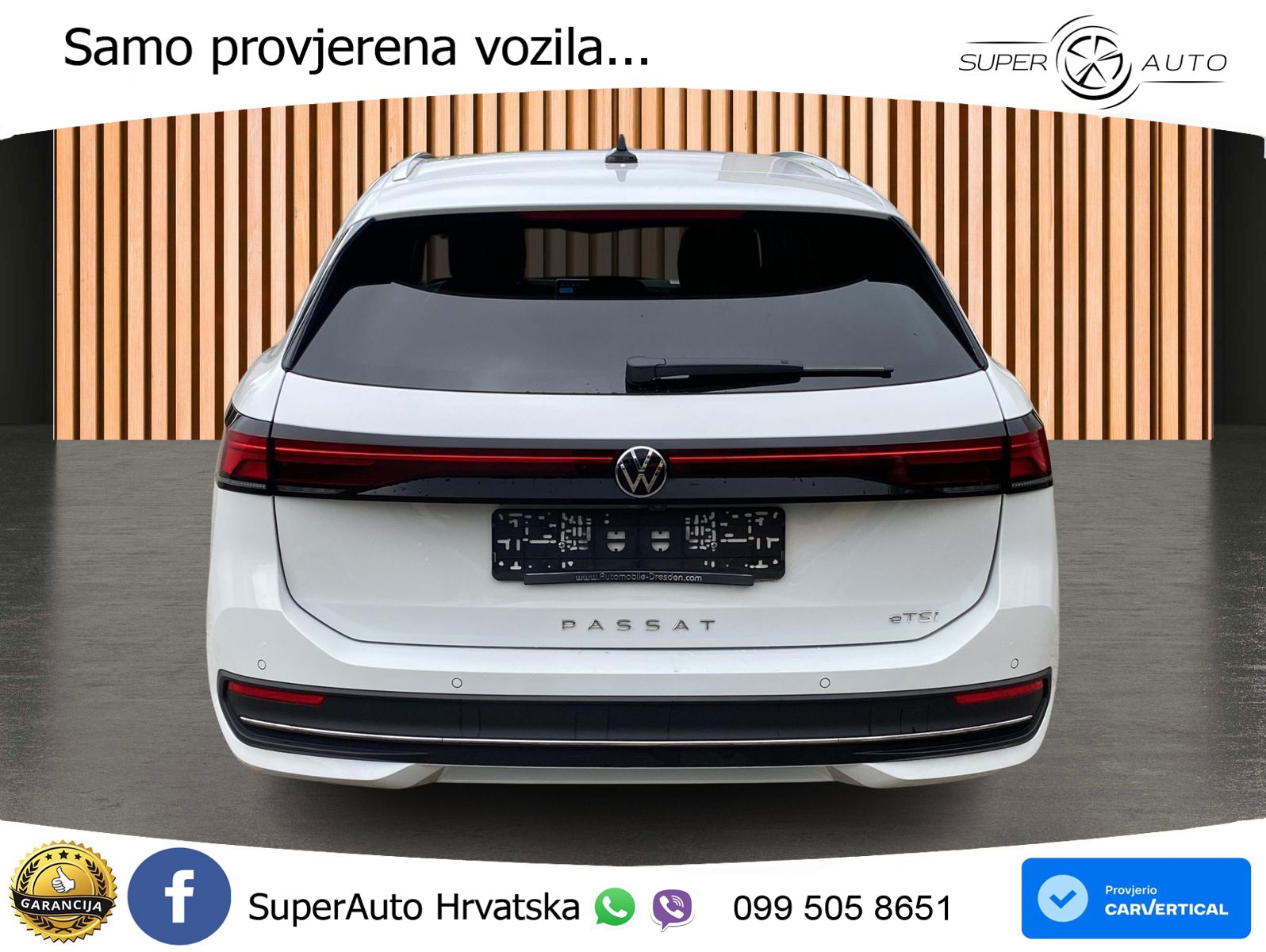 Volkswagen Passat Variant 1.5 eTSI (150 KS) DSG LED+GR SJED+ACC