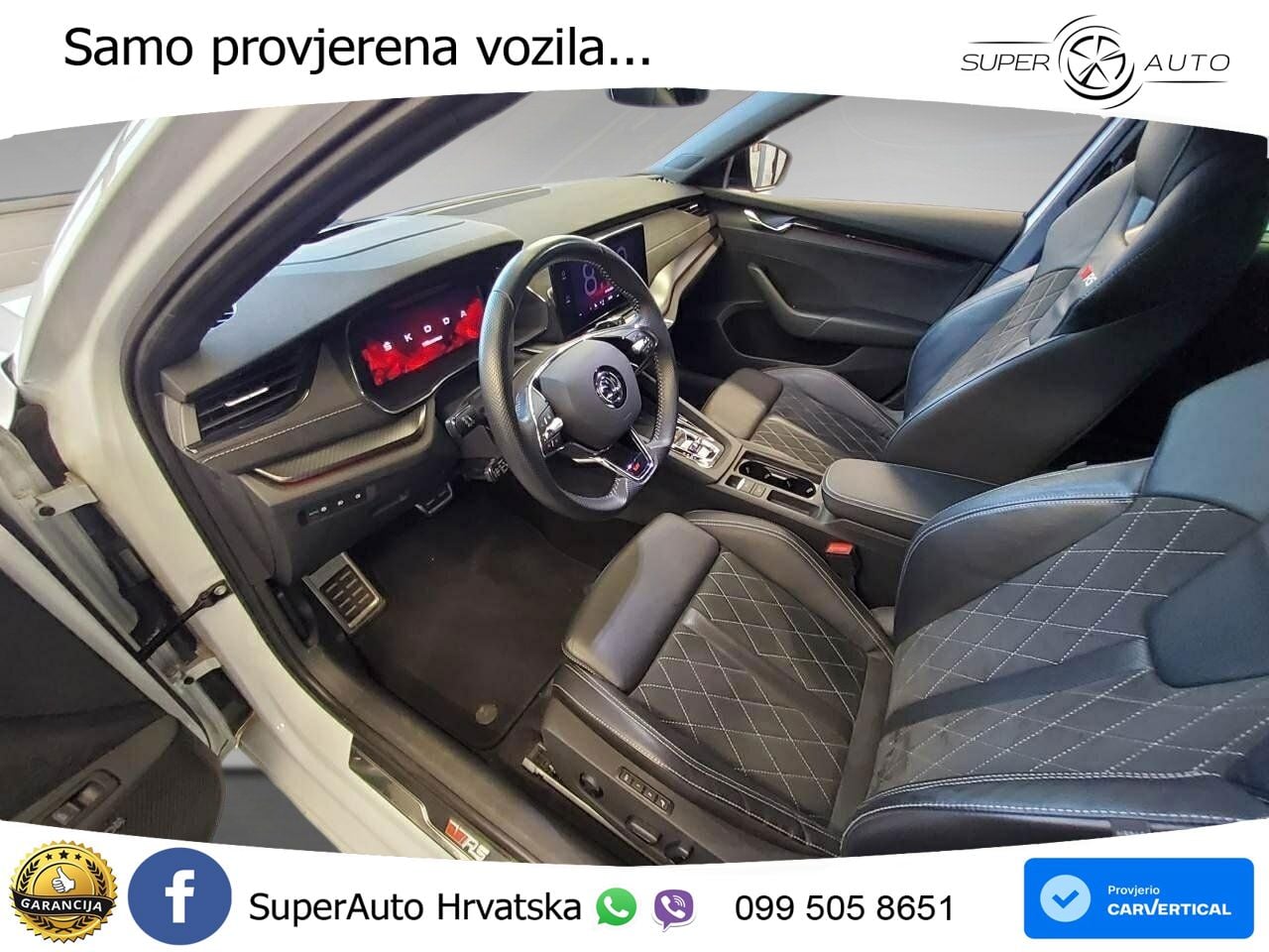 Škoda Octavia Combi RS 2.0 TDI (200 KS) DSG LED+GR SJED+ACC
