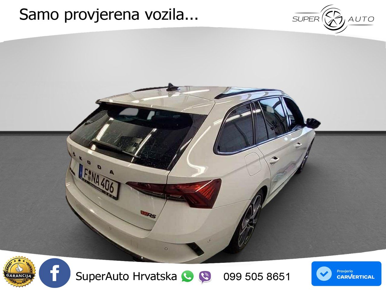 Škoda Octavia Combi RS 2.0 TDI (200 KS) DSG LED+GR SJED+ACC
