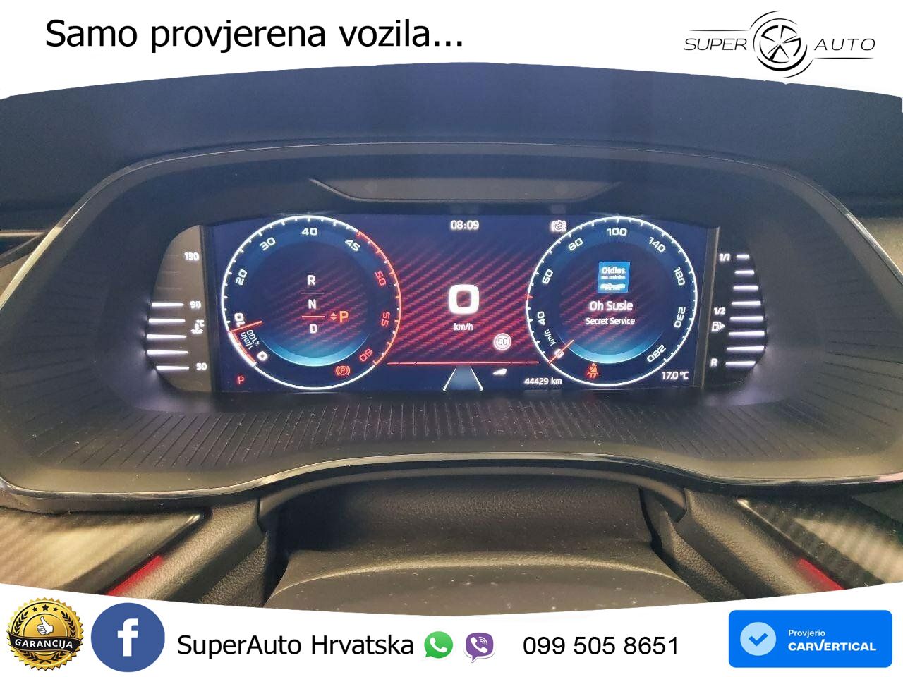 Škoda Octavia Combi RS 2.0 TDI (200 KS) DSG LED+GR SJED+ACC