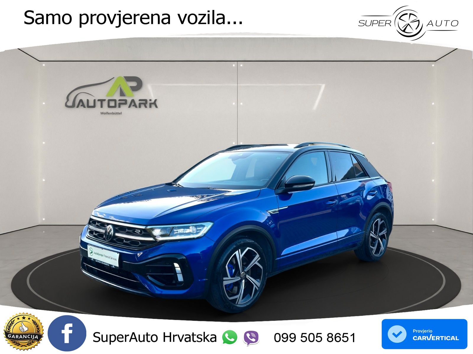 Volkswagen T-Roc I R 2.0 TSI (300 KS) OPF 4M DSG LED+GR SJED+ACC