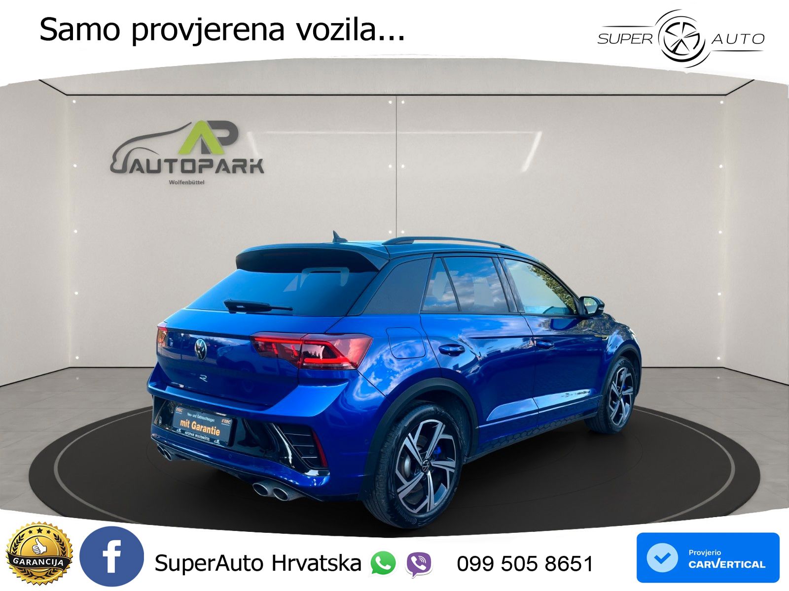 Volkswagen T-Roc I R 2.0 TSI (300 KS) OPF 4M DSG LED+GR SJED+ACC