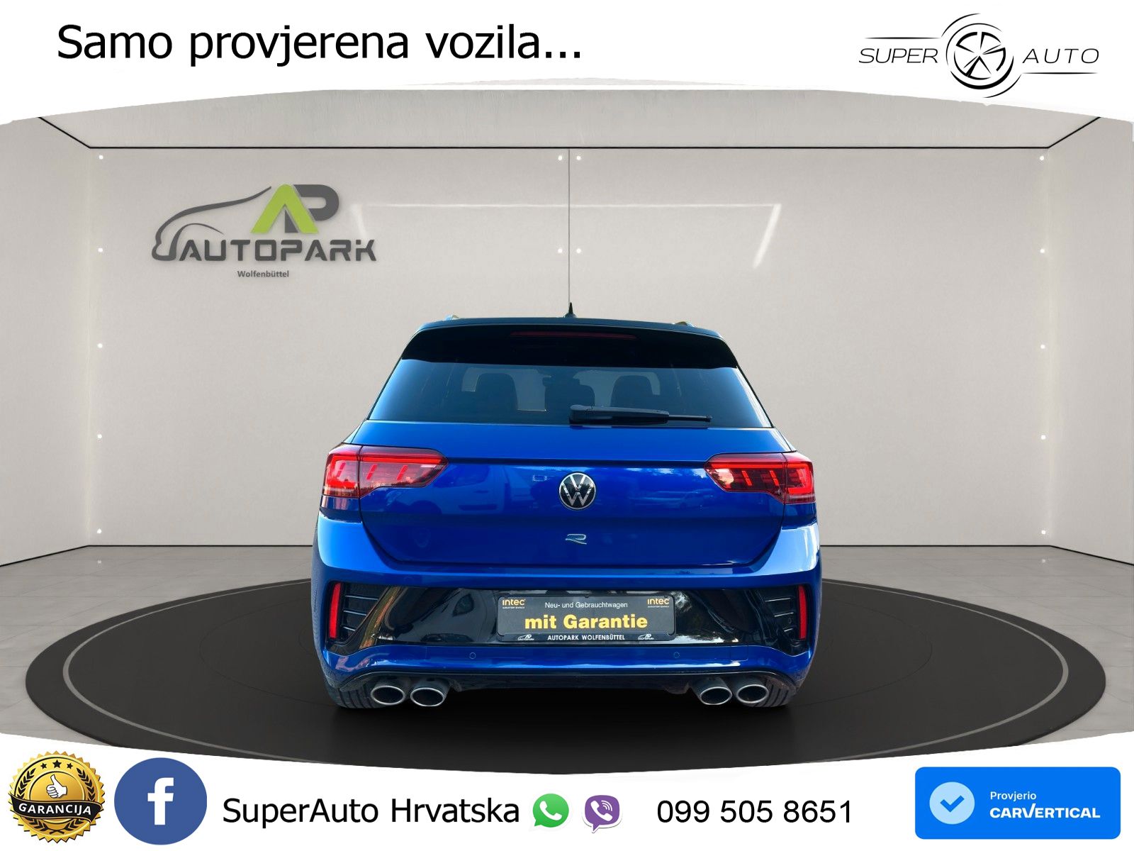 Volkswagen T-Roc I R 2.0 TSI (300 KS) OPF 4M DSG LED+GR SJED+ACC