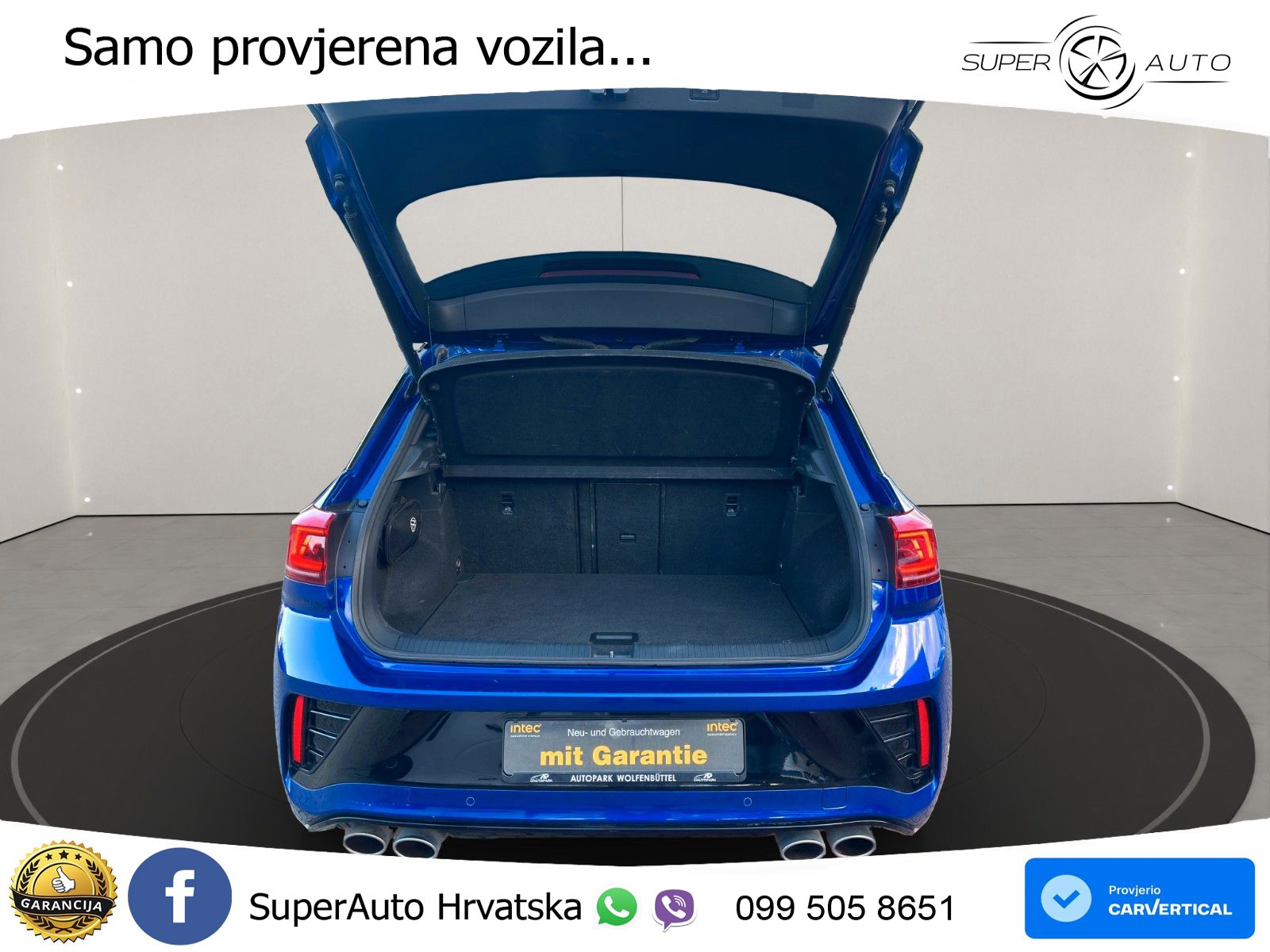 Volkswagen T-Roc I R 2.0 TSI (300 KS) OPF 4M DSG LED+GR SJED+ACC