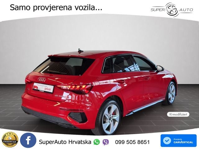 Audi A3 45 TFSIe (245 KS) S tronic S line
