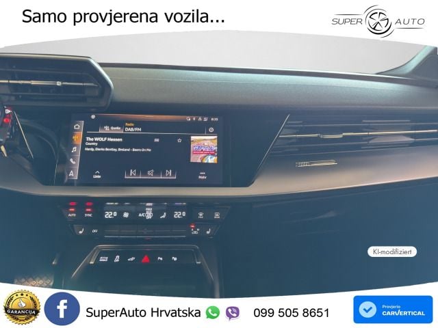 Audi A3 45 TFSIe (245 KS) S tronic S line