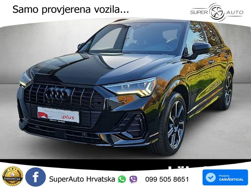 Audi Q3 35 TFSI (150 KS) S line MATRIX+GR SJED+KAM