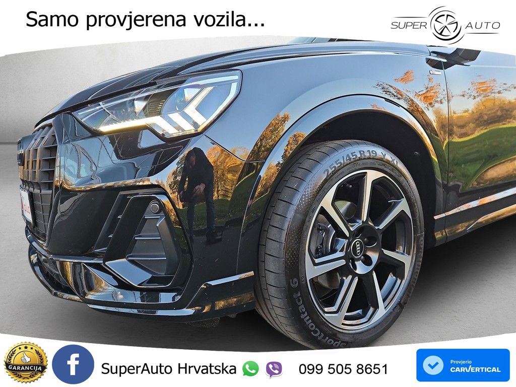 Audi Q3 35 TFSI (150 KS) S line MATRIX+GR SJED+KAM