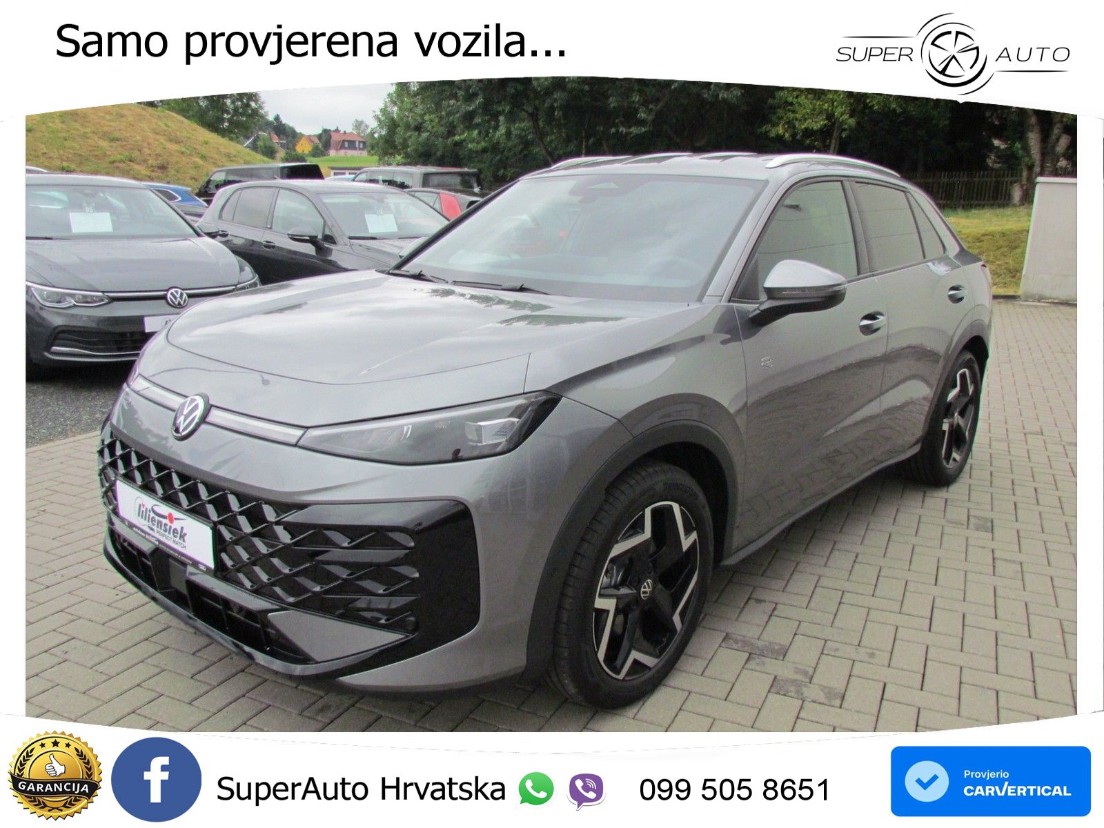Volkswagen T-Roc 1.5 eTSI (150 KS)  DSG R-Line LED+GR SJED+ACC