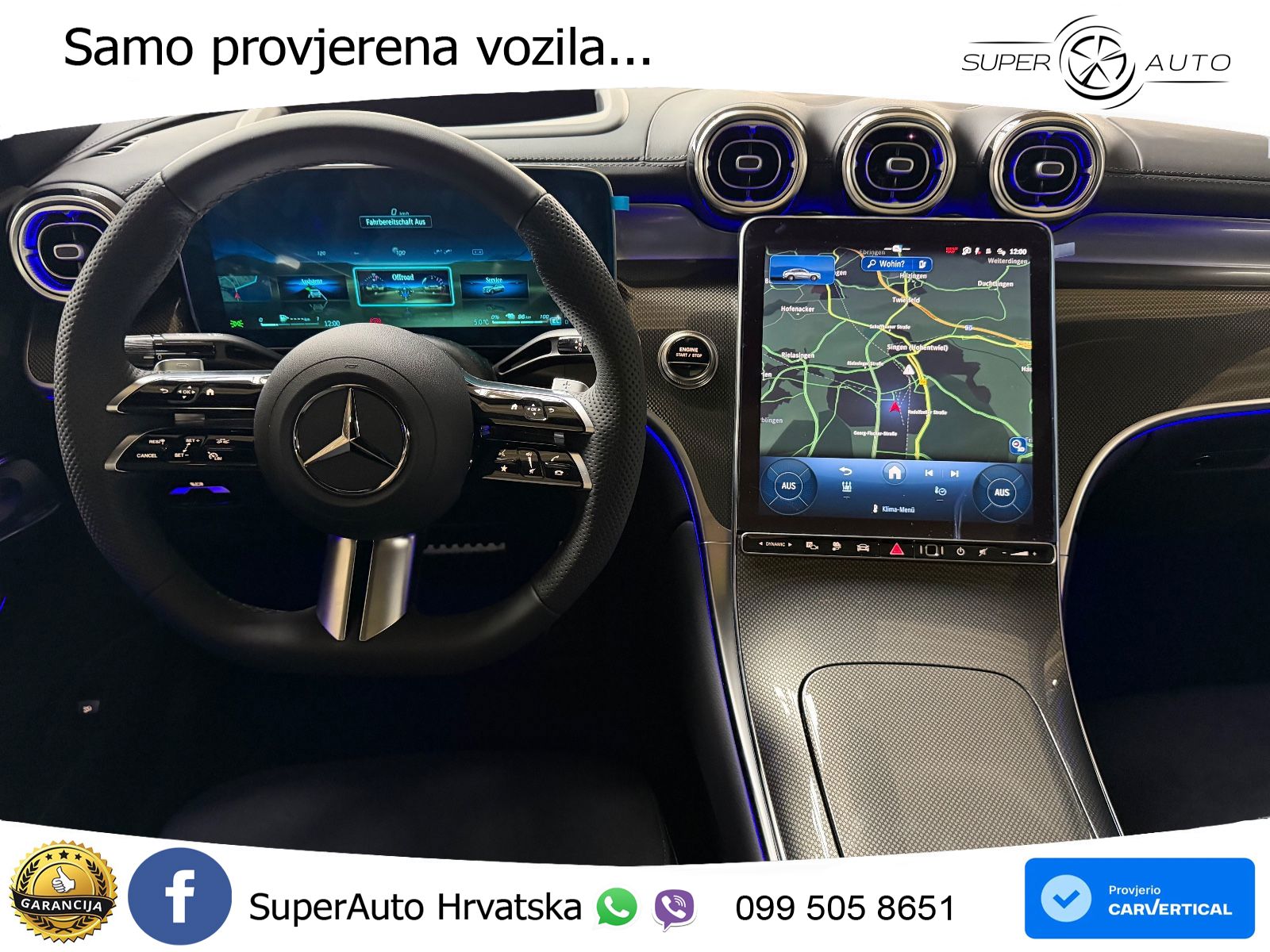 Mercedes GLC Coupe 300de (333 KS) 4MATIC 9G-TRONIC AMG ZRAČNI+ACC+GR SJED+KAM+PANO