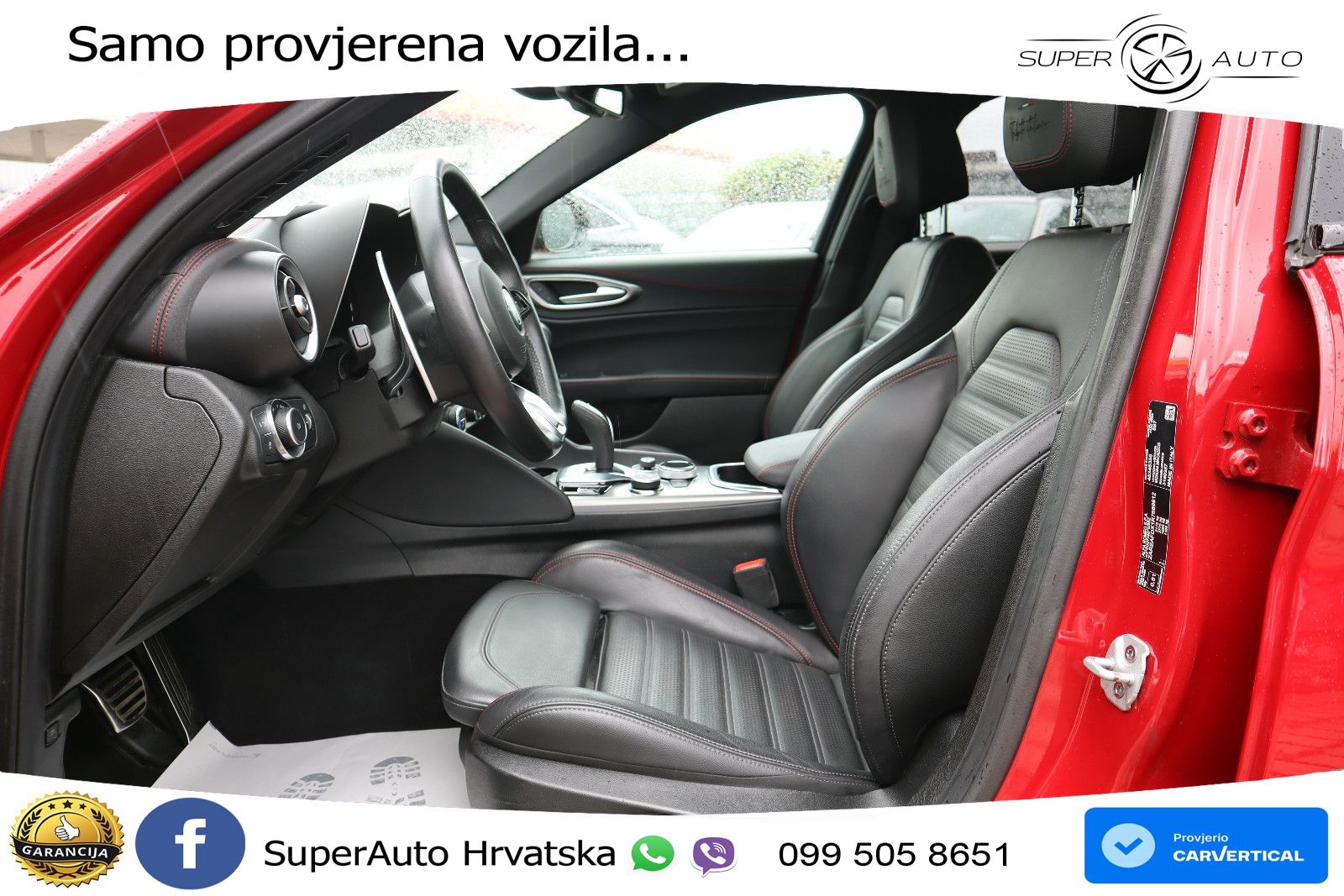 Alfa Romeo Giulia 2.2 MultiJet II (210 KS) Q4 Automatic LED+GR SJED+ACC