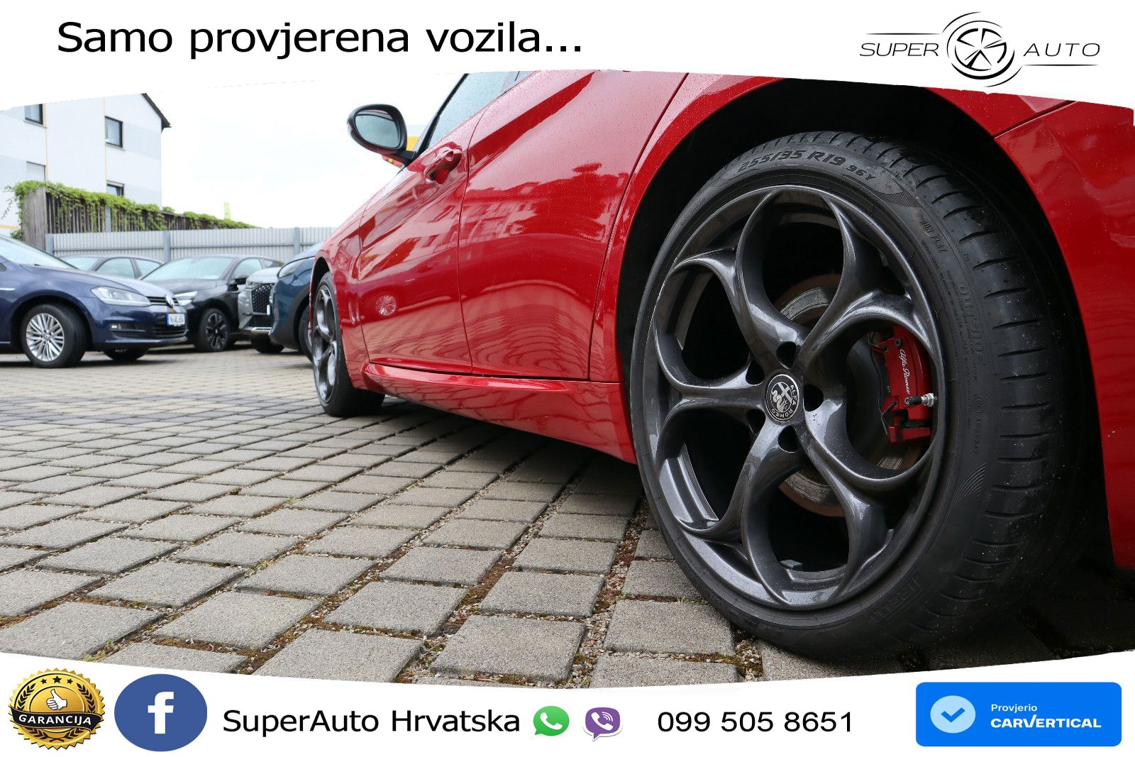 Alfa Romeo Giulia 2.2 MultiJet II (210 KS) Q4 Automatic LED+GR SJED+ACC