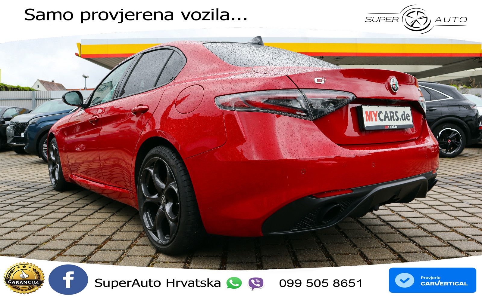 Alfa Romeo Giulia 2.2 MultiJet II (210 KS) Q4 Automatic LED+GR SJED+ACC