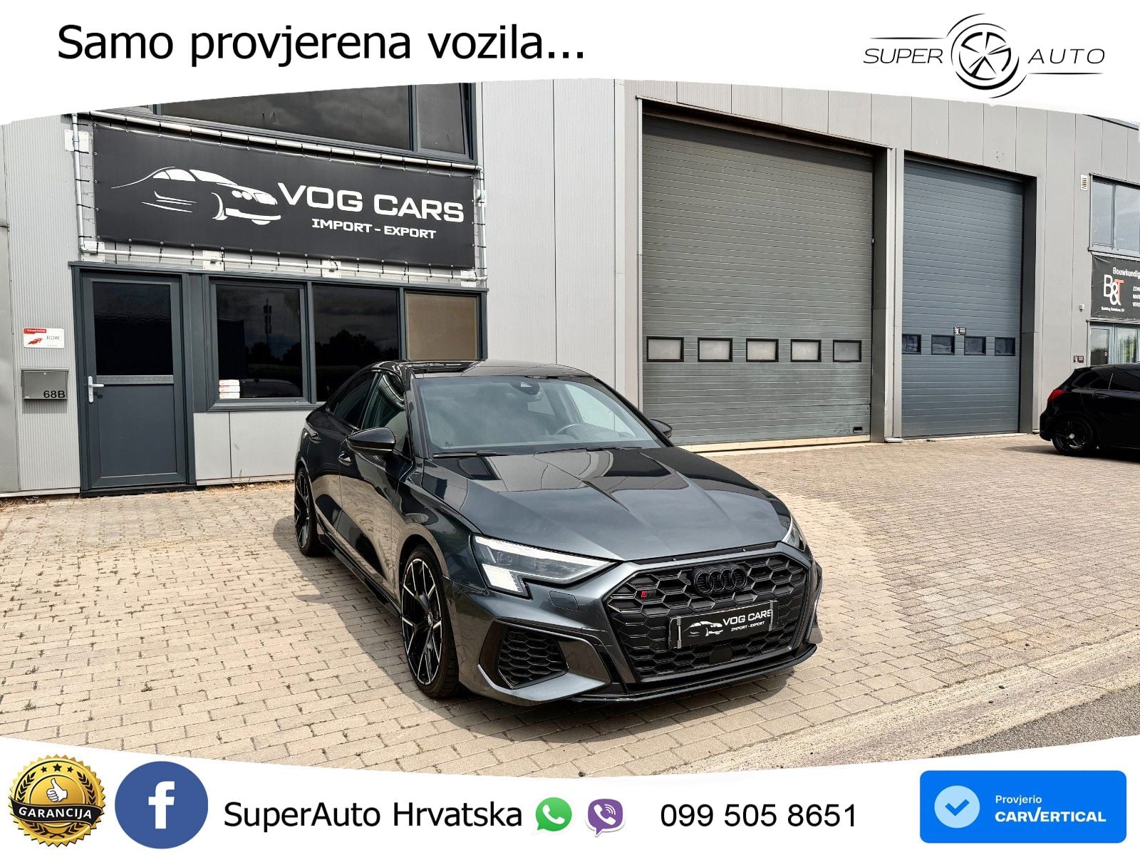 Audi S3 Limuzina 2.0 TFSI (310 KS) quattro S tronic LED+GR SJED+ACC