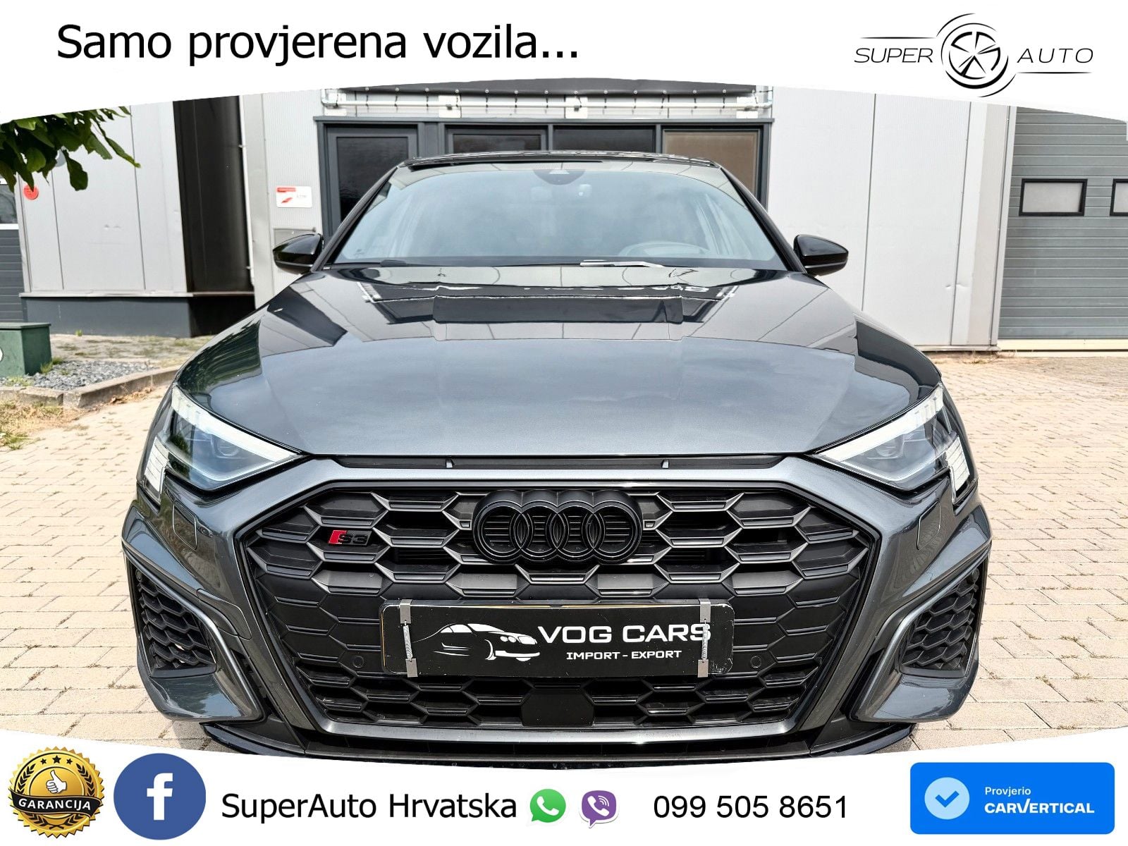 Audi S3 Limuzina 2.0 TFSI (310 KS) quattro S tronic LED+GR SJED+ACC