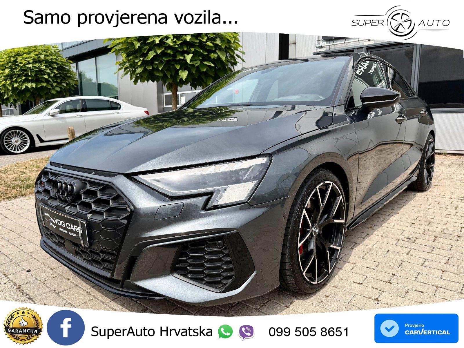 Audi S3 Limuzina 2.0 TFSI (310 KS) quattro S tronic LED+GR SJED+ACC