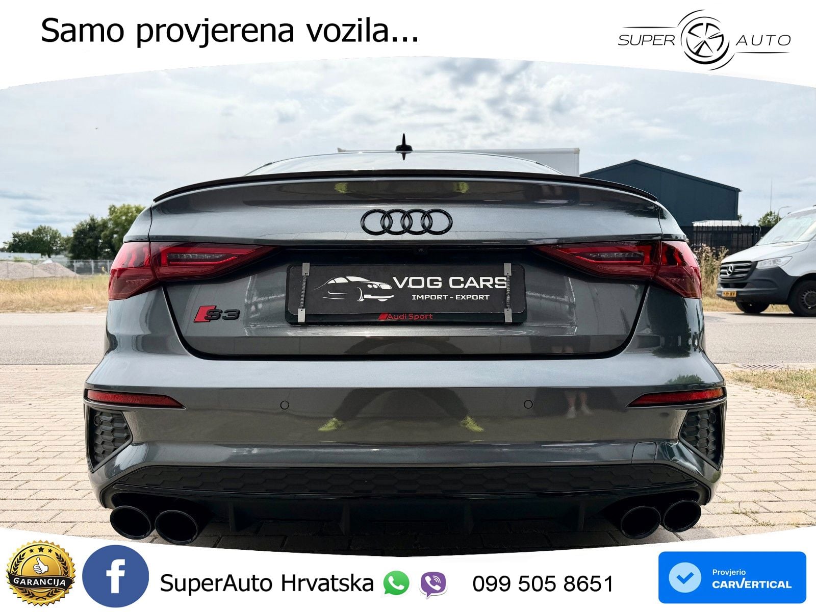 Audi S3 Limuzina 2.0 TFSI (310 KS) quattro S tronic LED+GR SJED+ACC