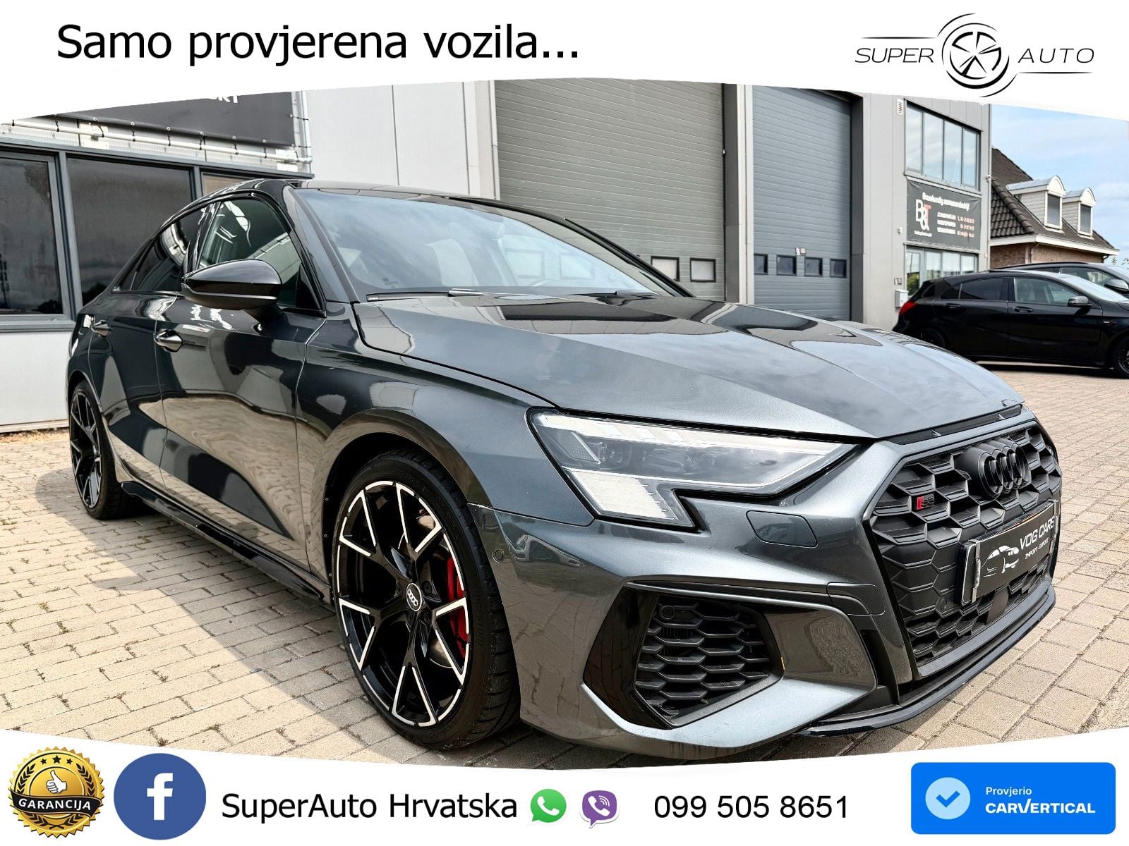 Audi S3 Limuzina 2.0 TFSI (310 KS) quattro S tronic LED+GR SJED+ACC