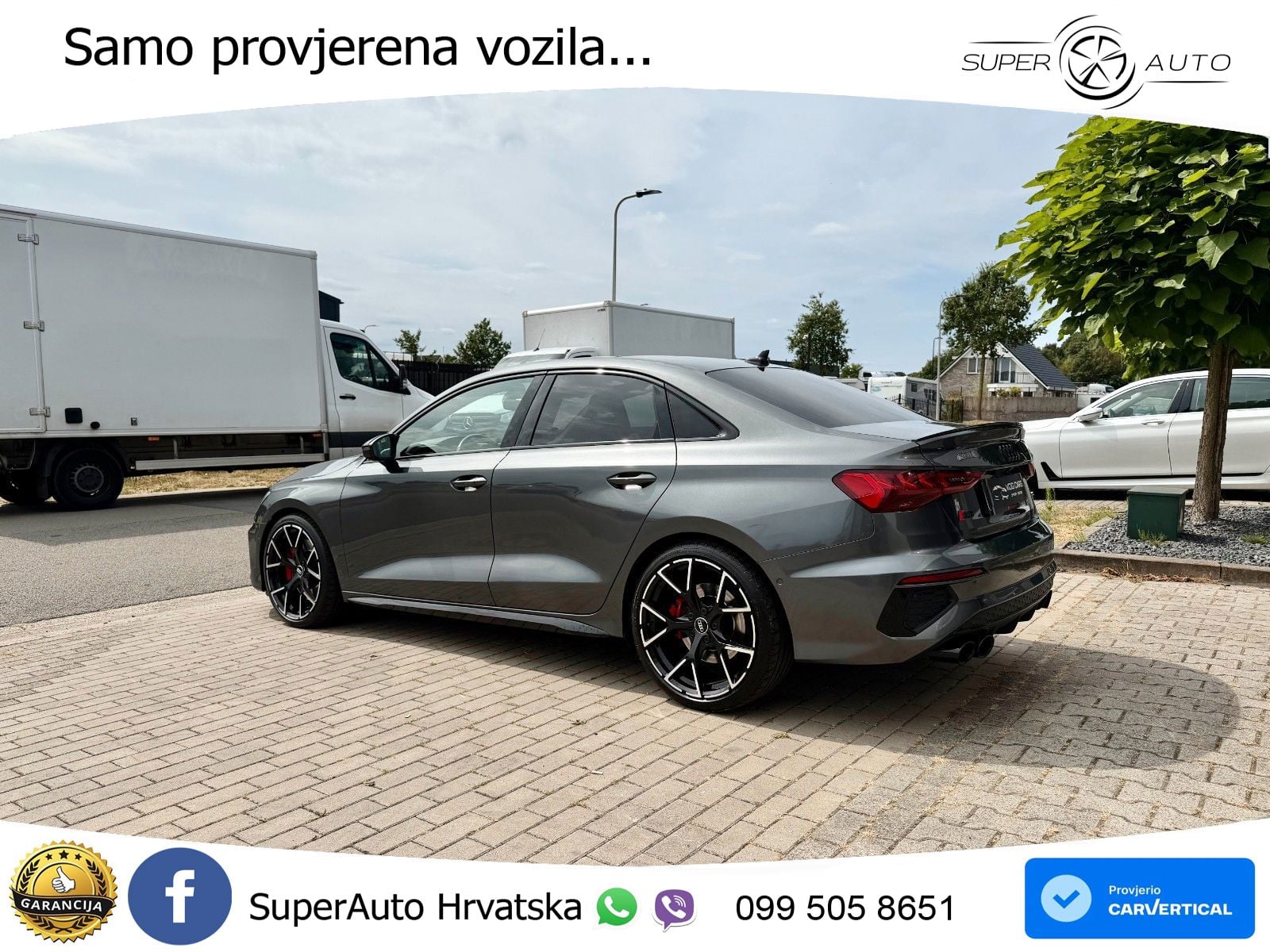 Audi S3 Limuzina 2.0 TFSI (310 KS) quattro S tronic LED+GR SJED+ACC