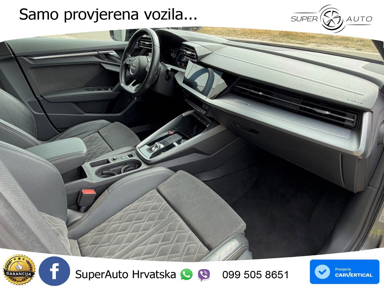 Audi S3 Limuzina 2.0 TFSI (310 KS) quattro S tronic LED+GR SJED+ACC