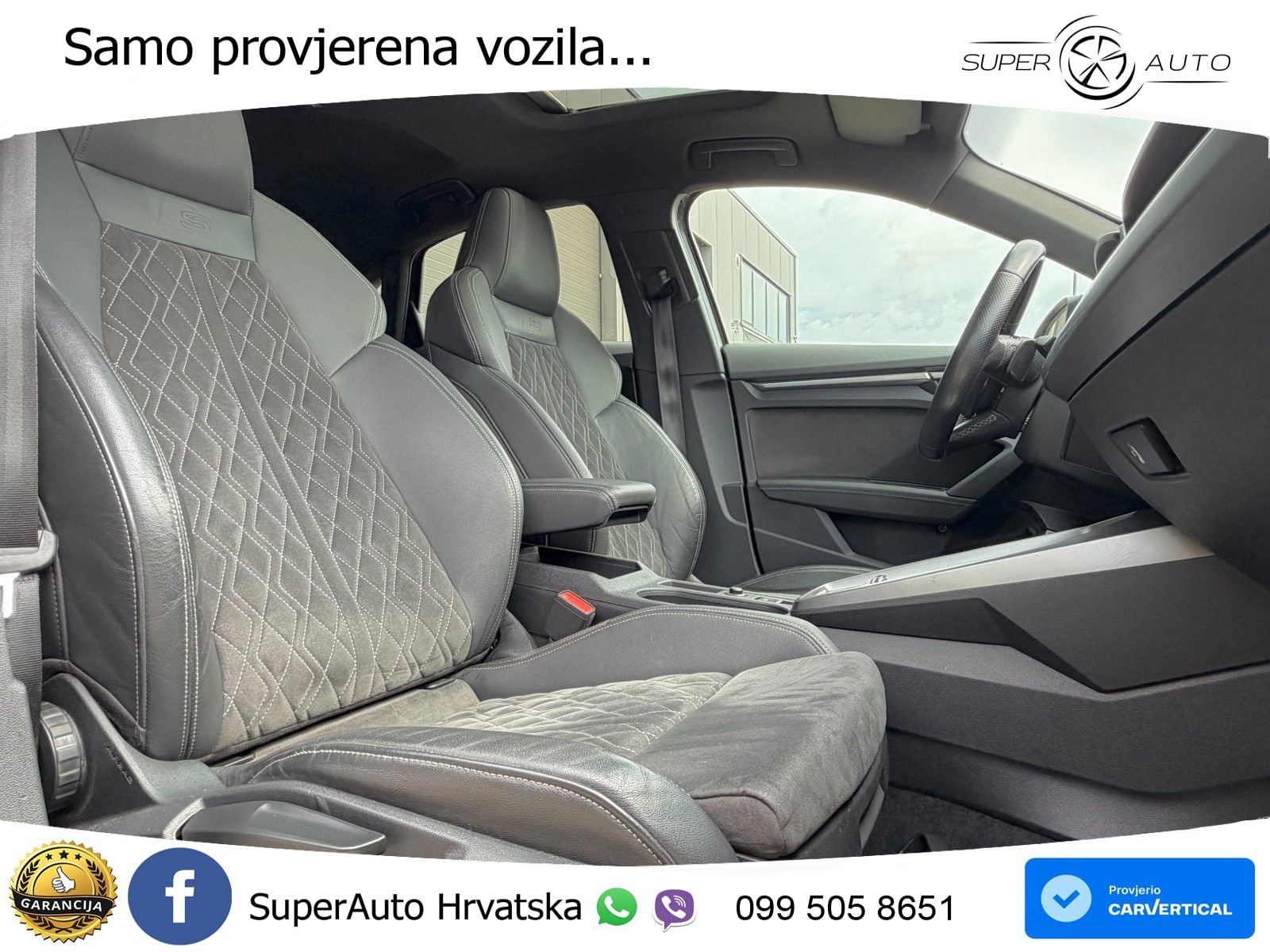 Audi S3 Limuzina 2.0 TFSI (310 KS) quattro S tronic LED+GR SJED+ACC