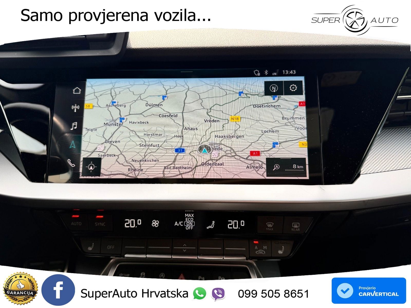 Audi S3 Limuzina 2.0 TFSI (310 KS) quattro S tronic LED+GR SJED+ACC