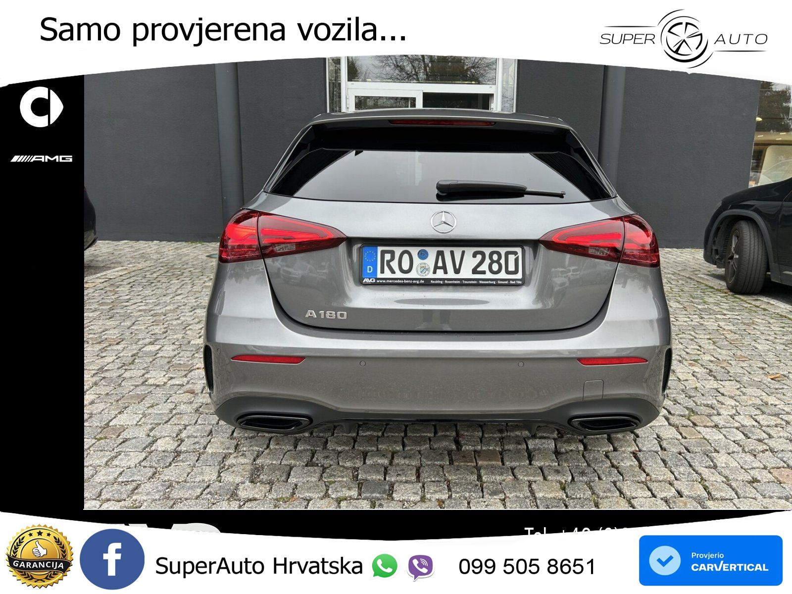 Mercedes-Benz A 180 7G-DCT LED+GR SJED+ACC