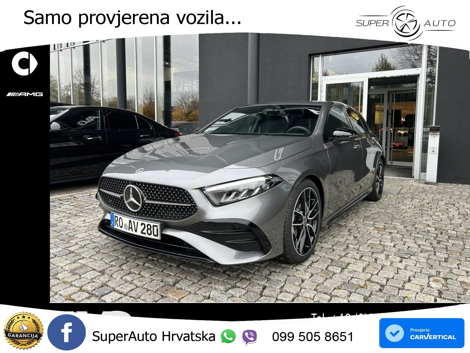 Mercedes-Benz A 180 7G-DCT LED+GR SJED+ACC