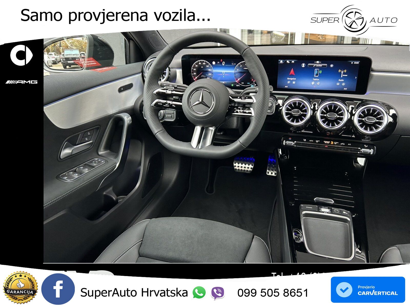 Mercedes-Benz A 180 7G-DCT LED+GR SJED+ACC