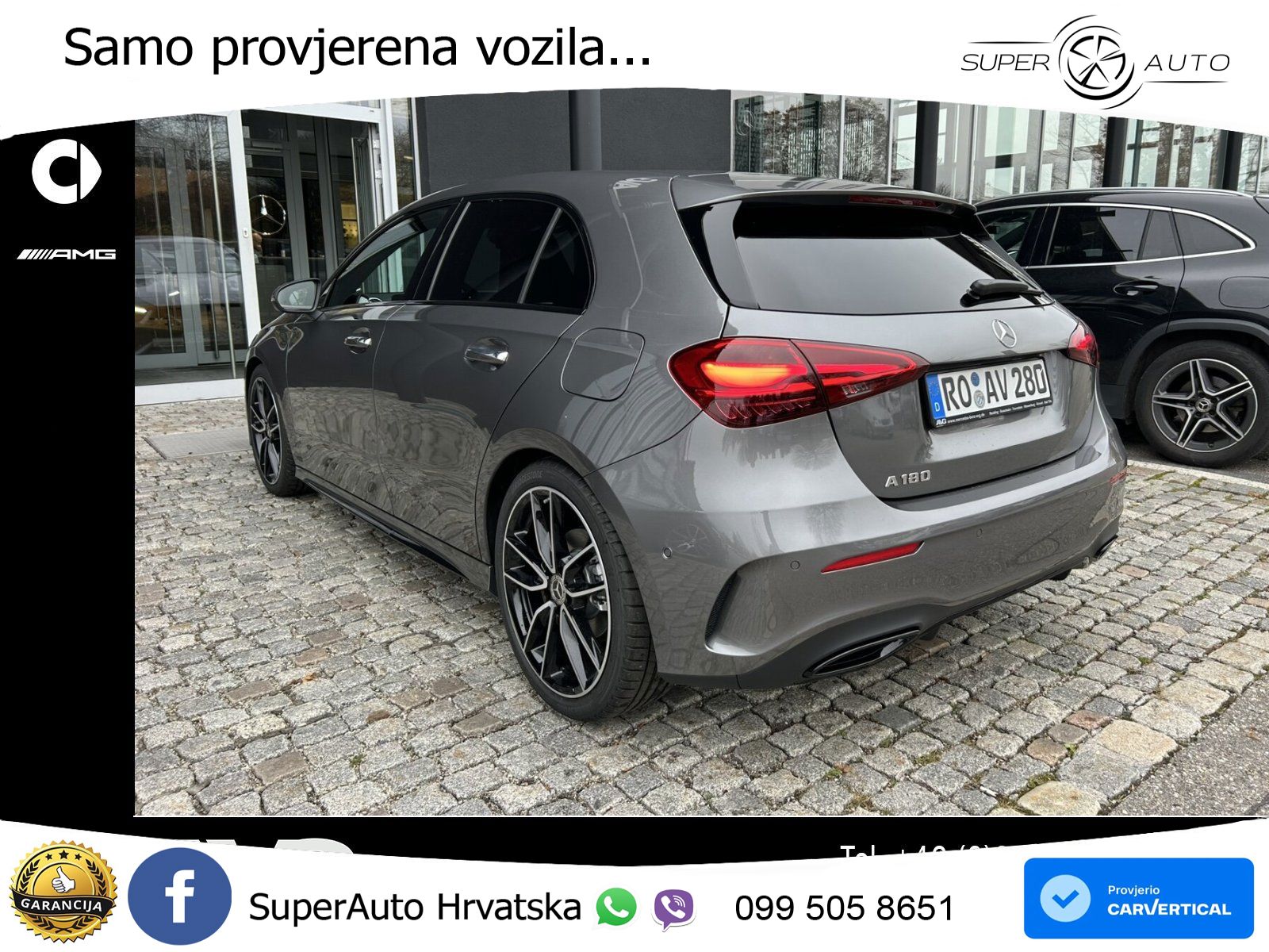 Mercedes-Benz A 180 7G-DCT LED+GR SJED+ACC