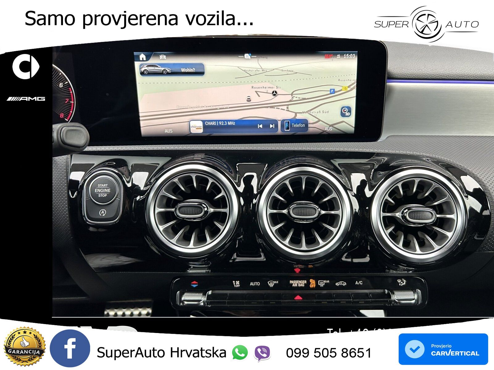 Mercedes-Benz A 180 7G-DCT LED+GR SJED+ACC